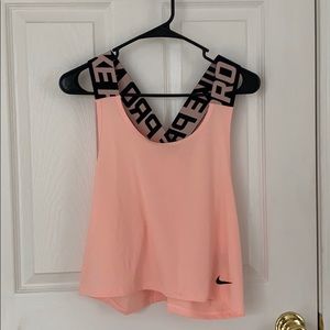 Nike pro crop top